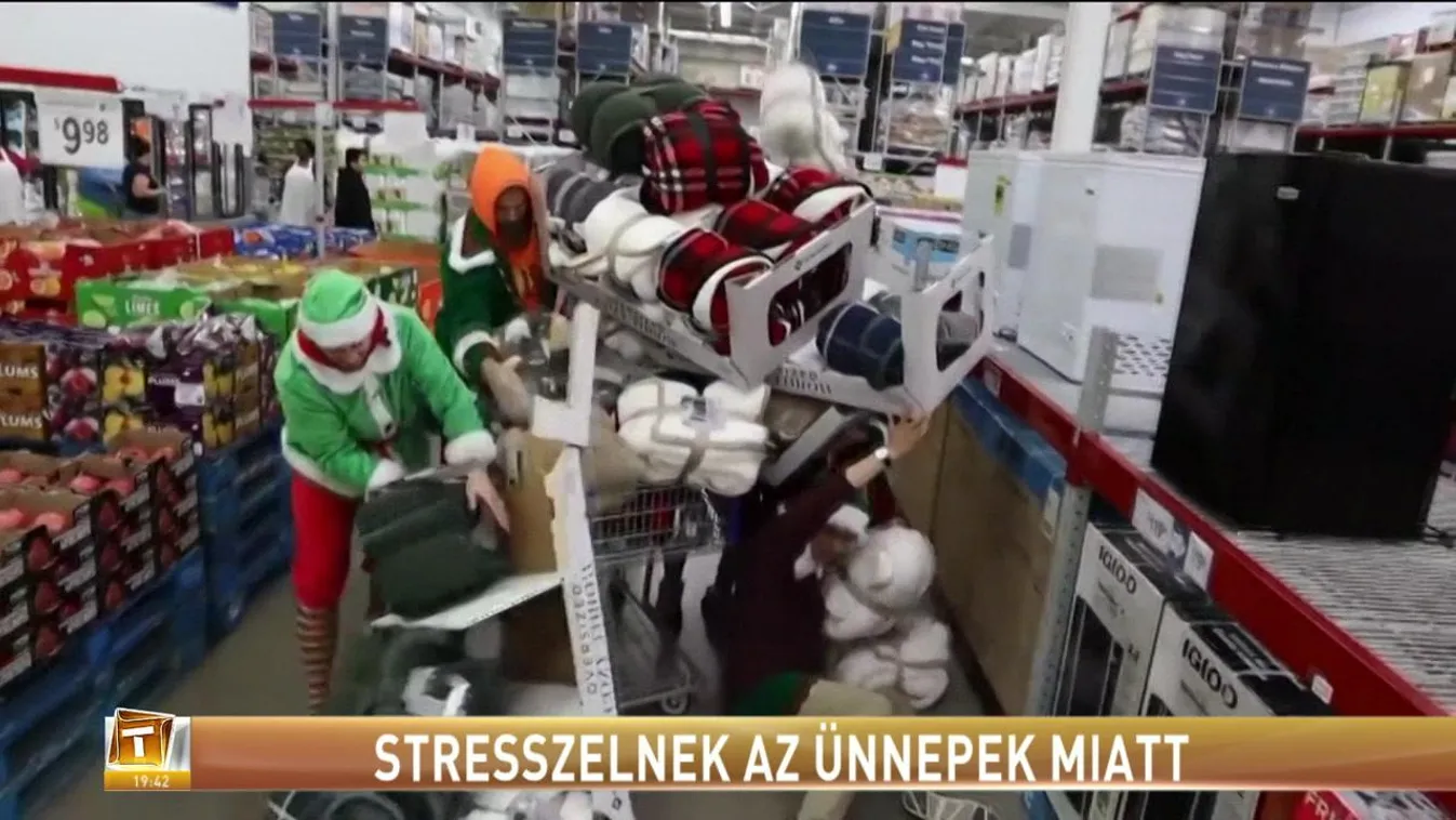 Stresszelnek a karácsony miatt - Tények Plusz 18.45