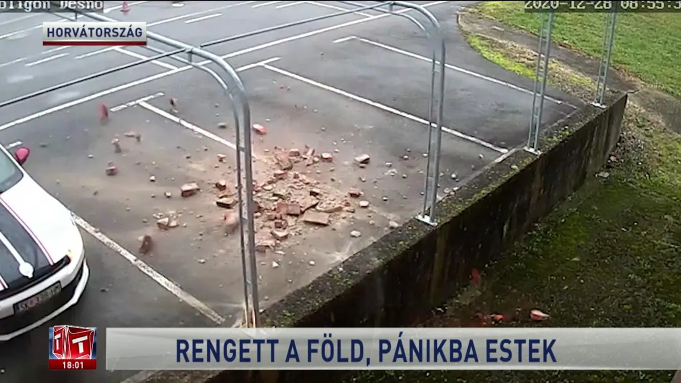 Rengett a föld, pánikba estek