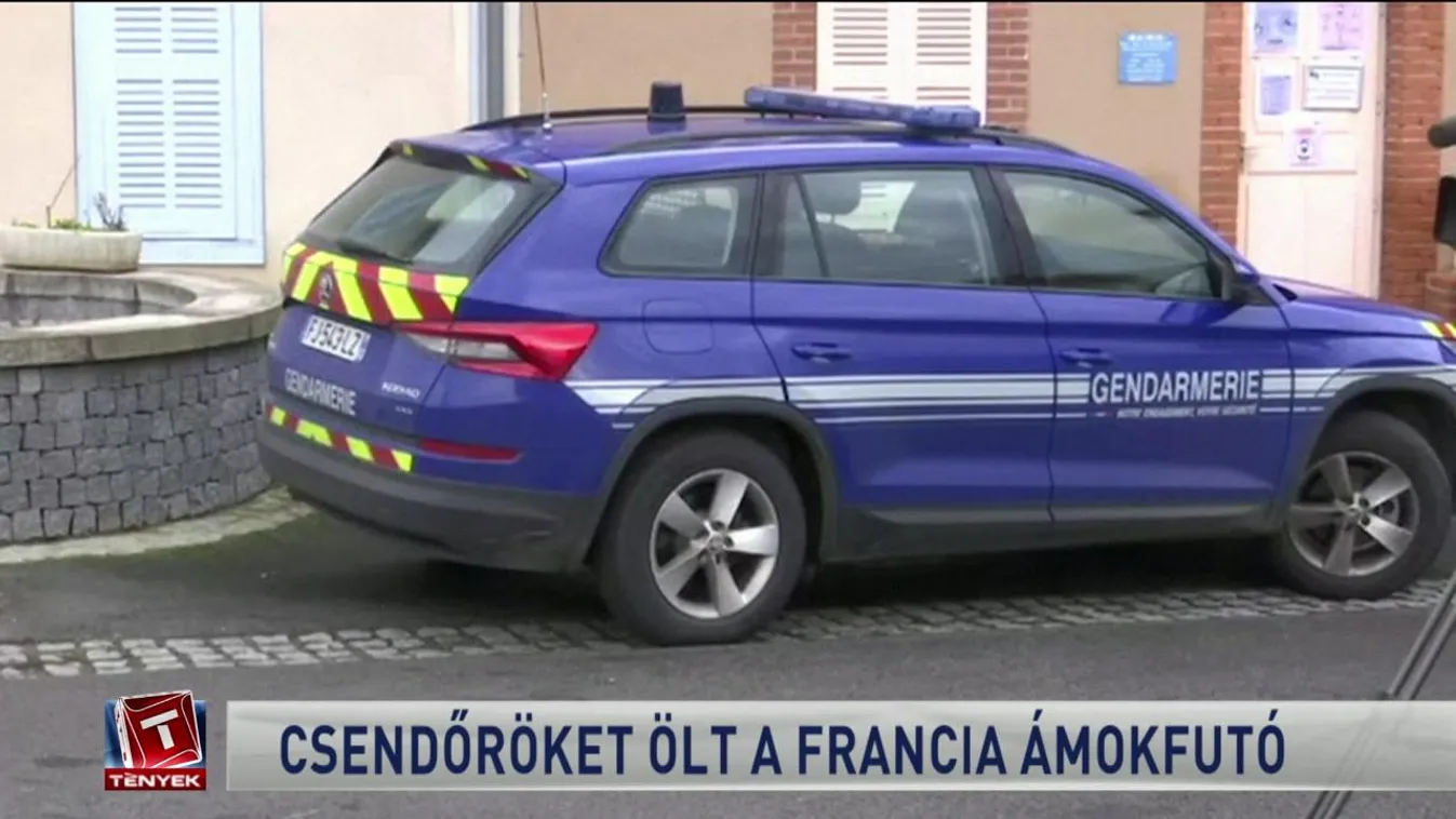 Csendőröket ölt a francia ámokfutó