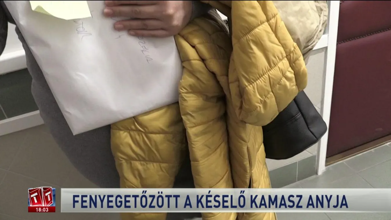 Fenyegetőzött a késelő kamasz anyja
