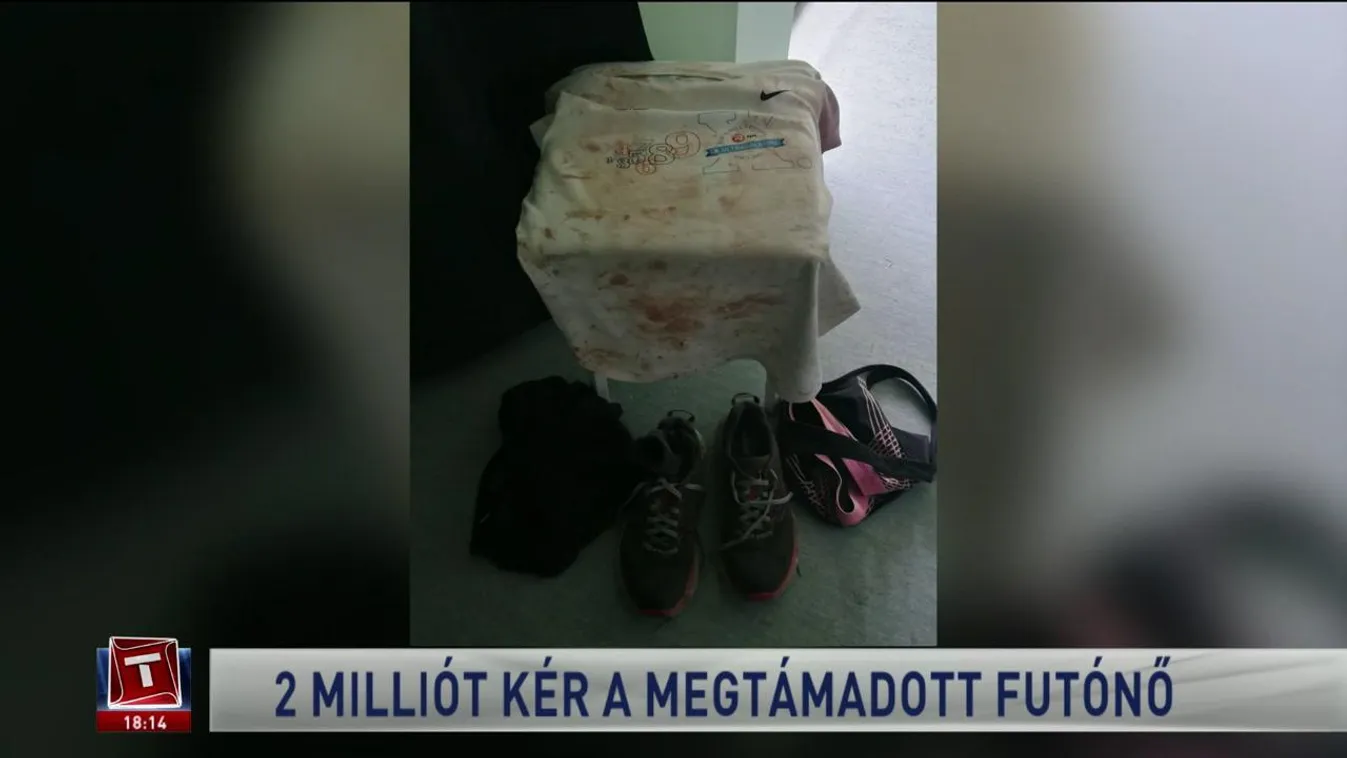 2 milliót kér a megtámadott futónő