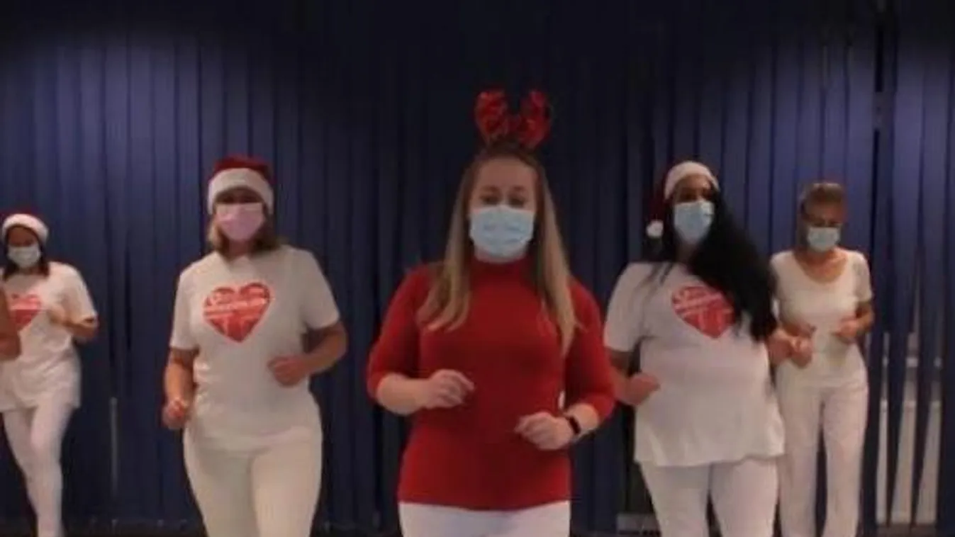 Rendhagyó módon kívánnak boldog karácsonyt- VIDEÓ