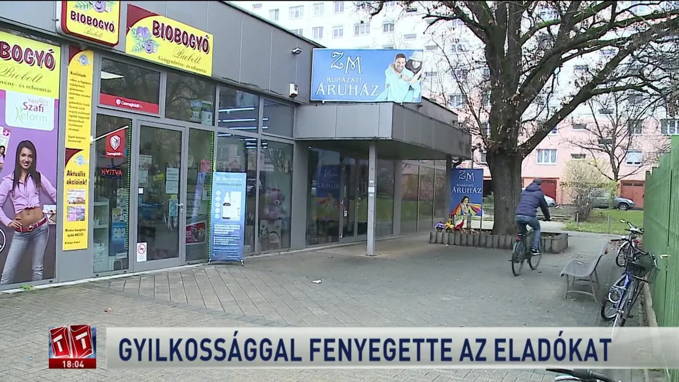 Gyilkossággal fenyegette az eladókat