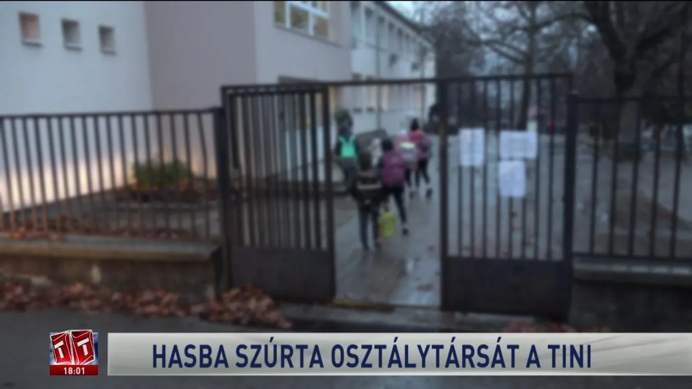 Hasba szúrta osztálytársát a tini