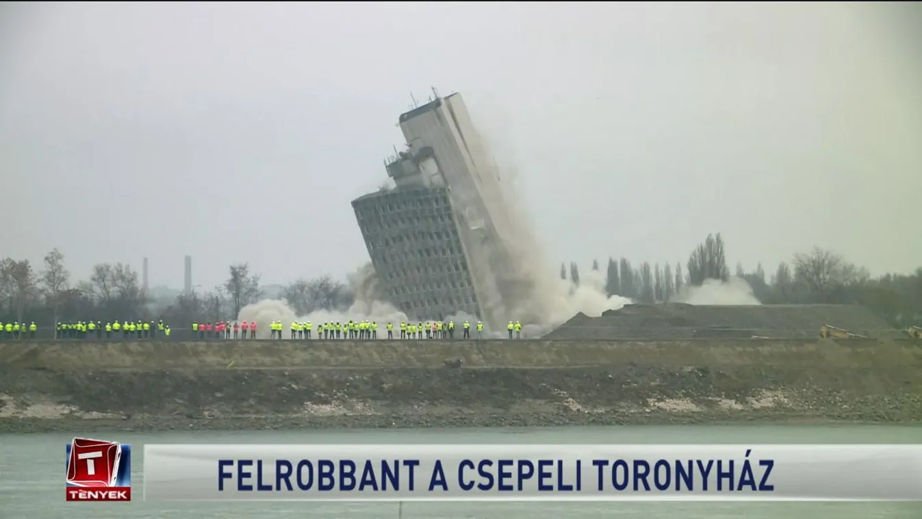 Felrobbant a csepeli toronyház
