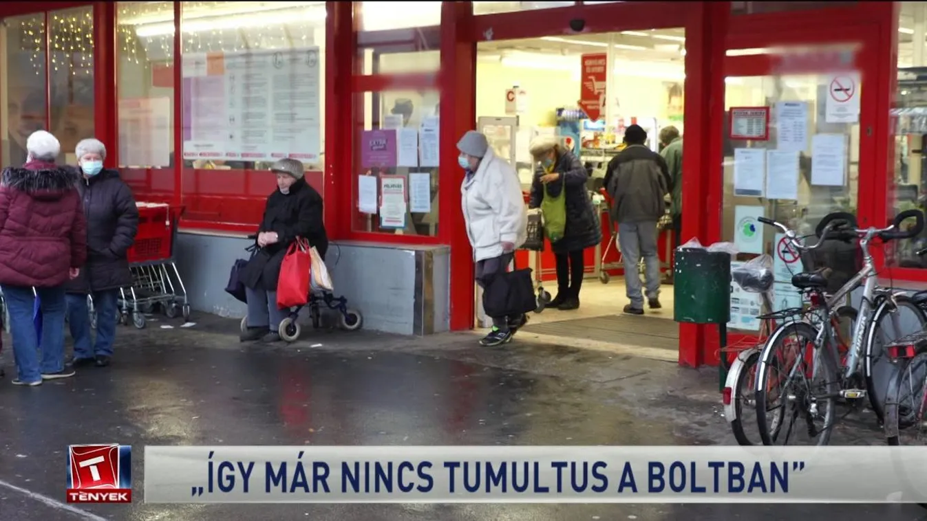 "Így már nincs tumultus a boltban"
