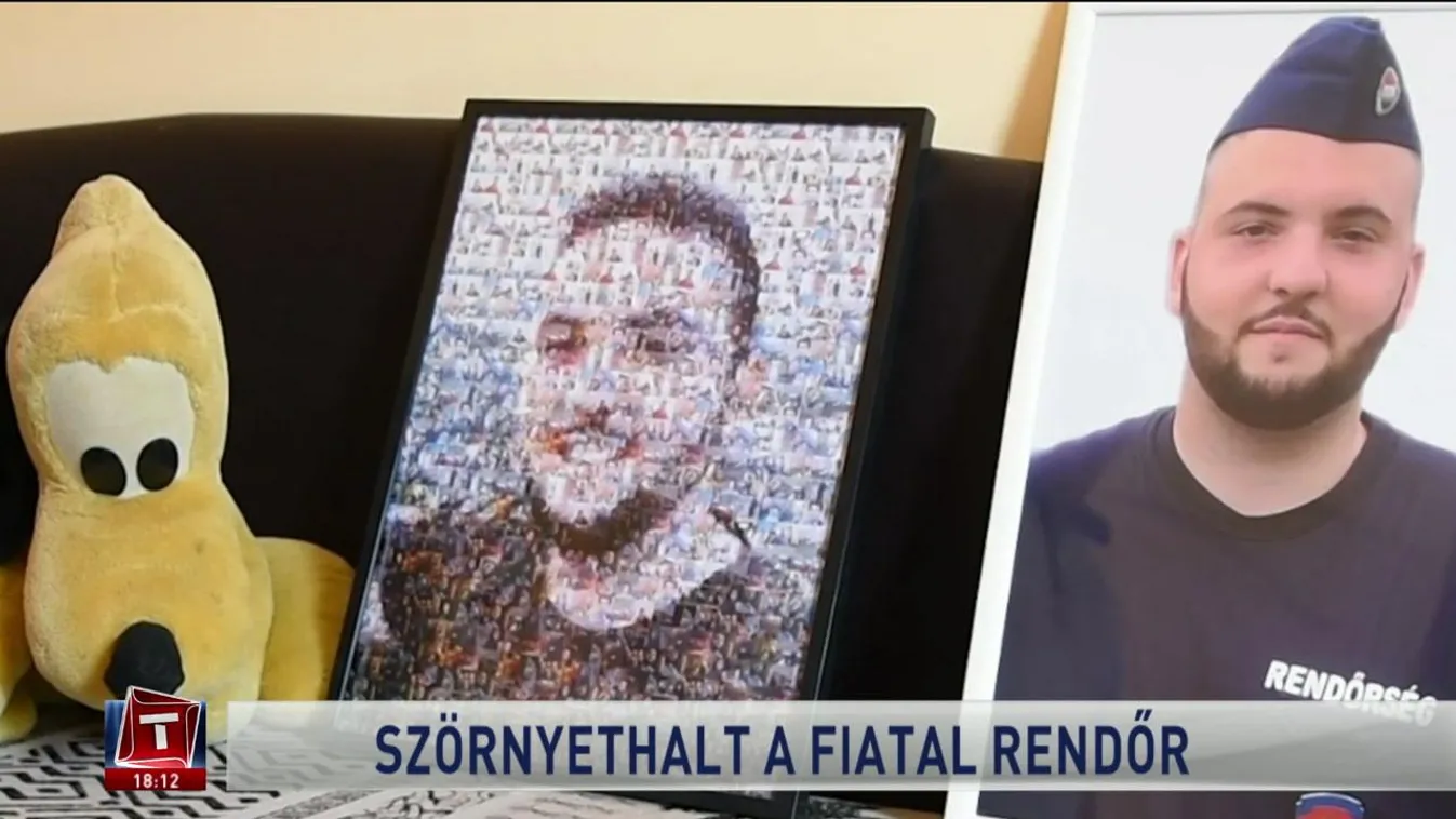 Szörnyethalt a fiatal rendőr