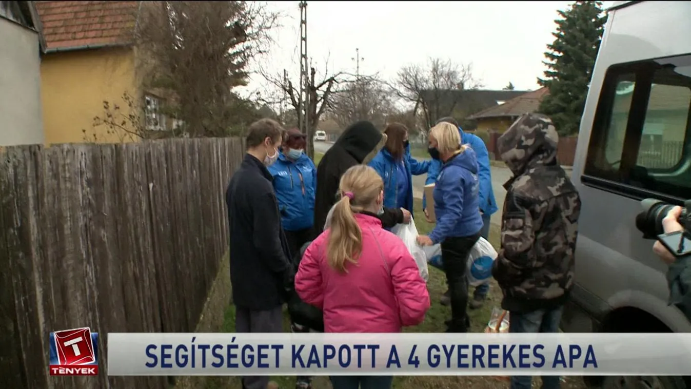 Segítséget kapott a négygyerekes apa