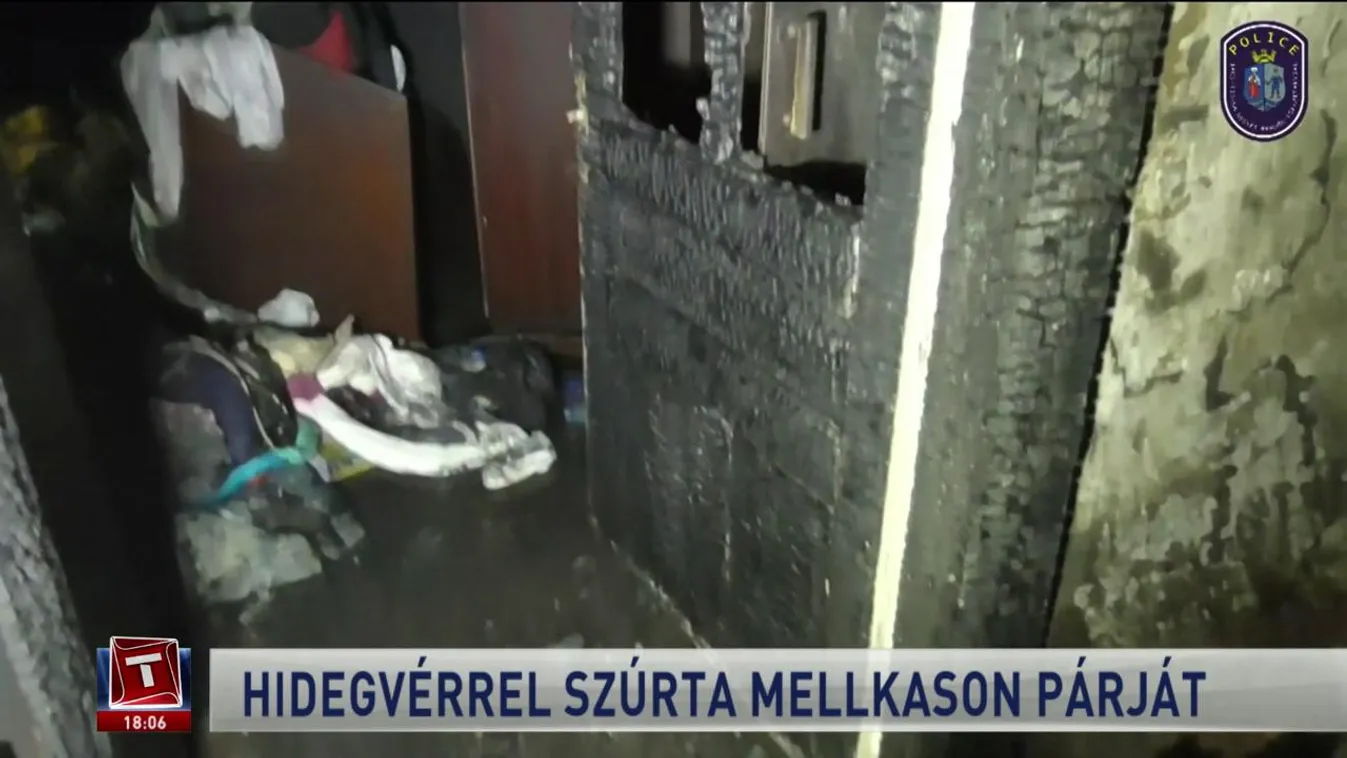 Hidegvérrel szúrta mellkason párját