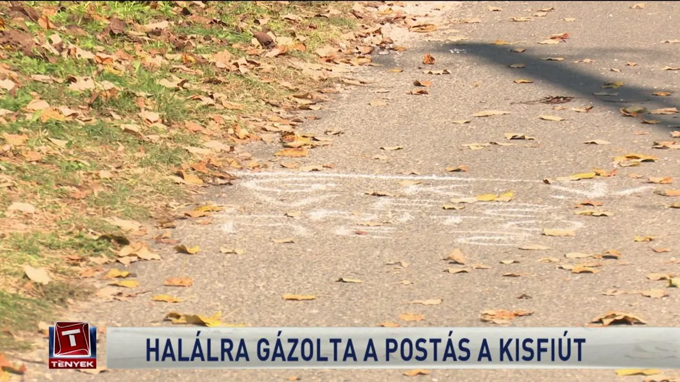 Halálra gázolta a postás a kisfiút