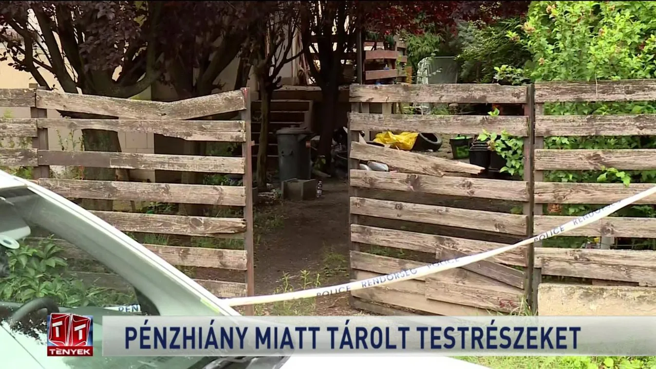 Pénzhiány miatt tárolt testrészeket