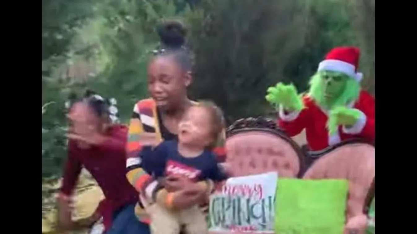 Halálra rémültek, amikor megjelent a Grincs – VIDEÓ