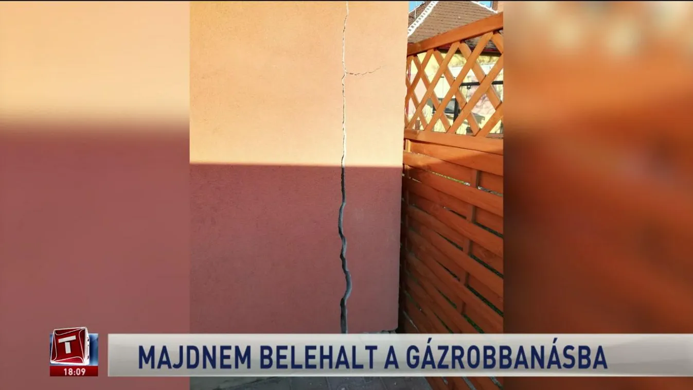 Majdnem belehalt a gázrobbanásba