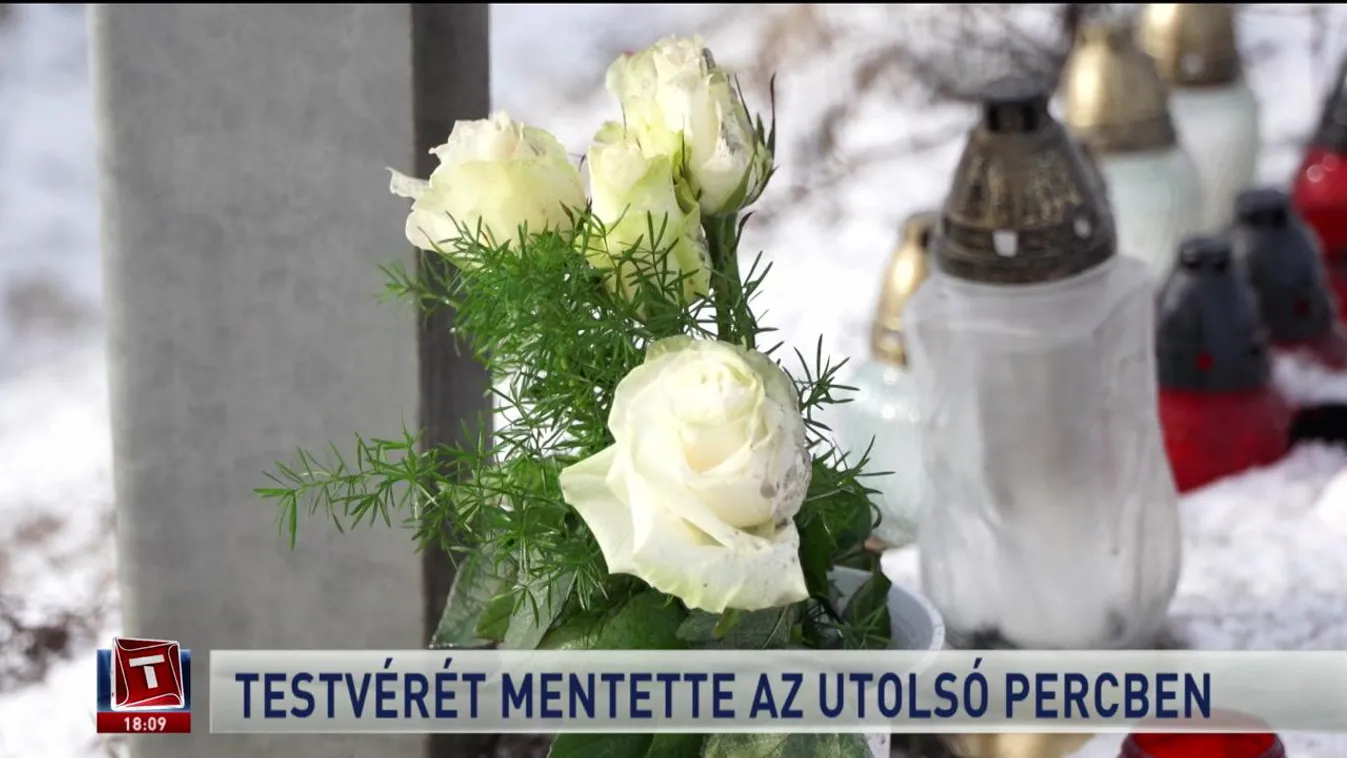 Testvérét mentette az utolsó percben