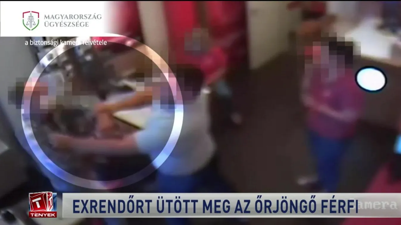 Exrendőrt ütött meg az őrjöngő férfi