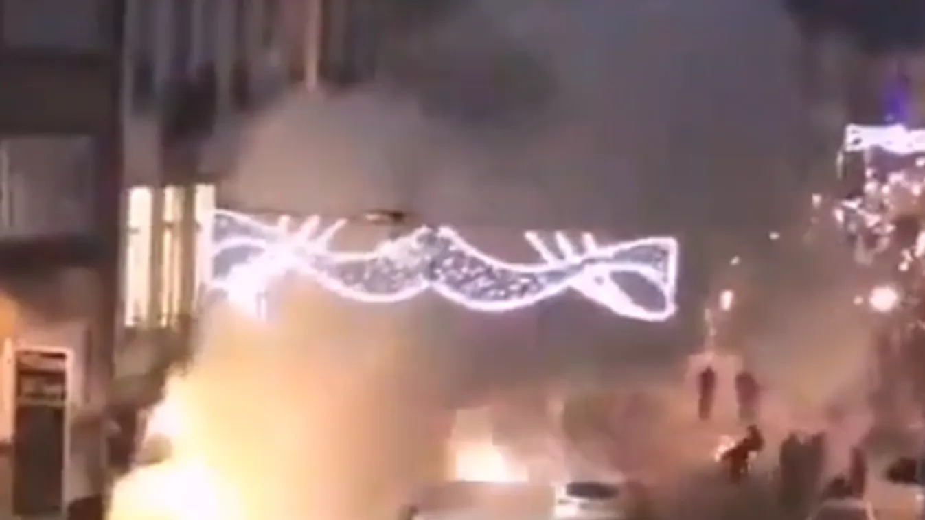 Megdöbbentő képsorok a brüsszeli zavargásokról – VIDEÓ