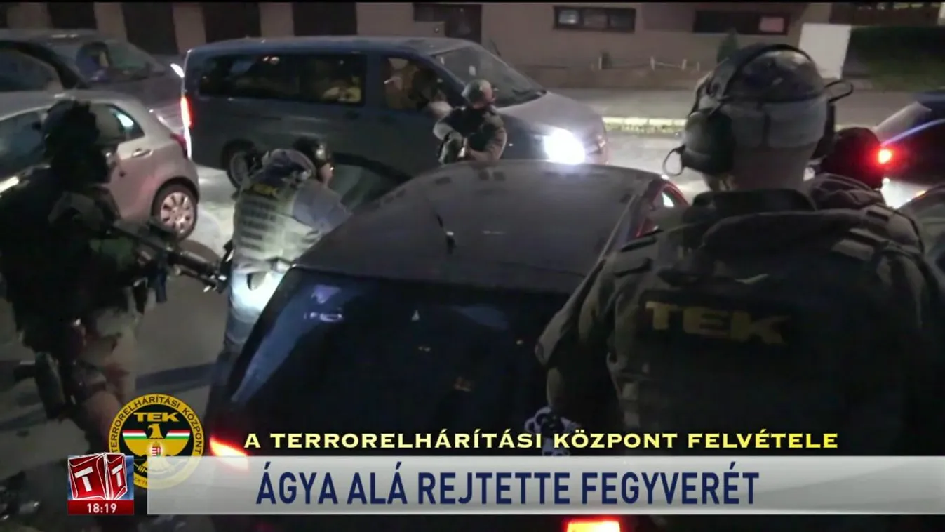 Ágya alá rejtette fegyverét