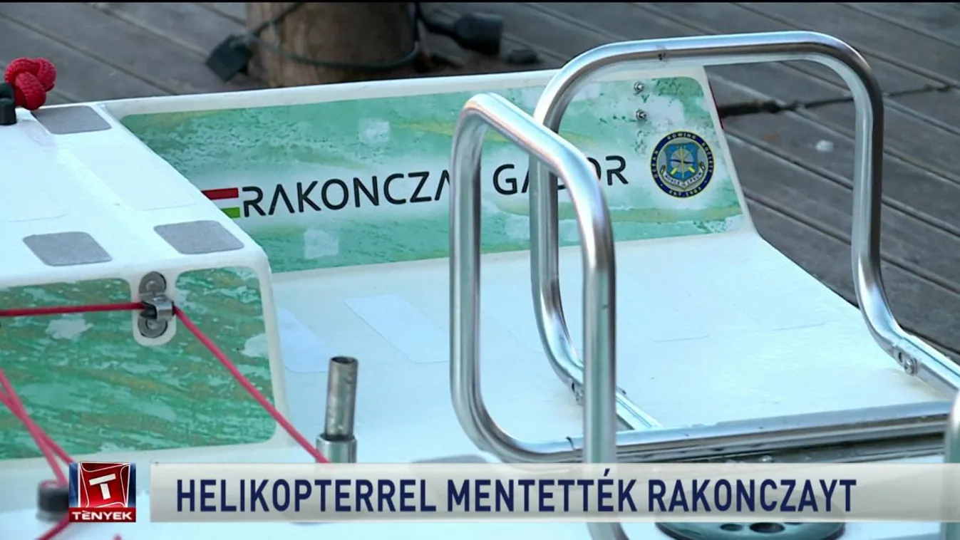 Helikopterrel mentették Rakonczayt