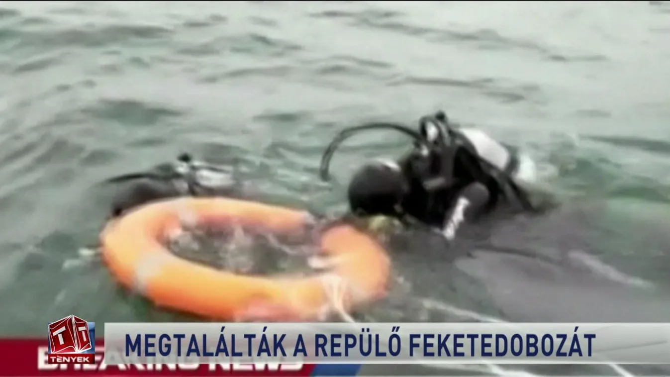 Megtalálták a repülő feketedobozait