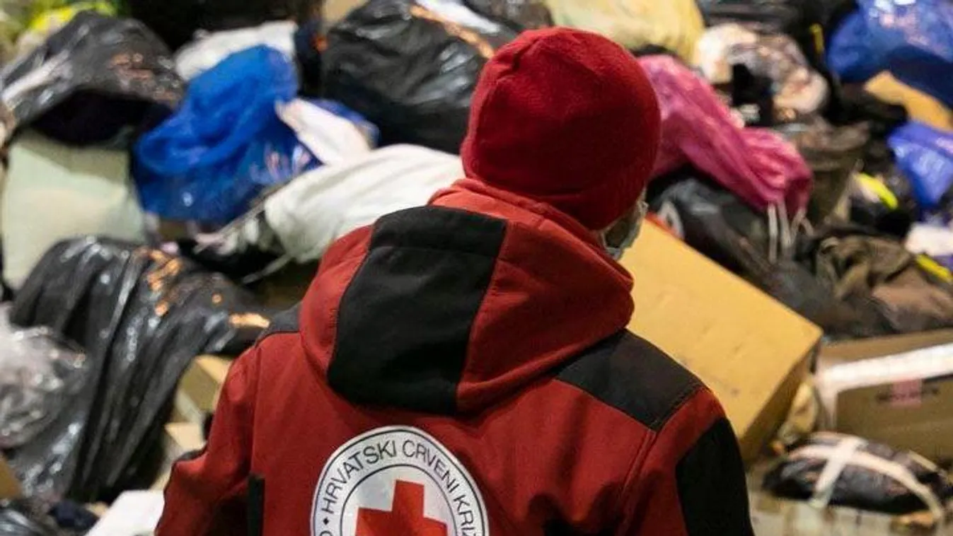Folytatja az adománygyűjtést a Vöröskereszt a horvátországi földrengés károsultjainak