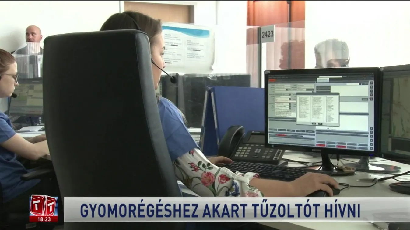 Gyomorégéshez akart tűzoltót hívni