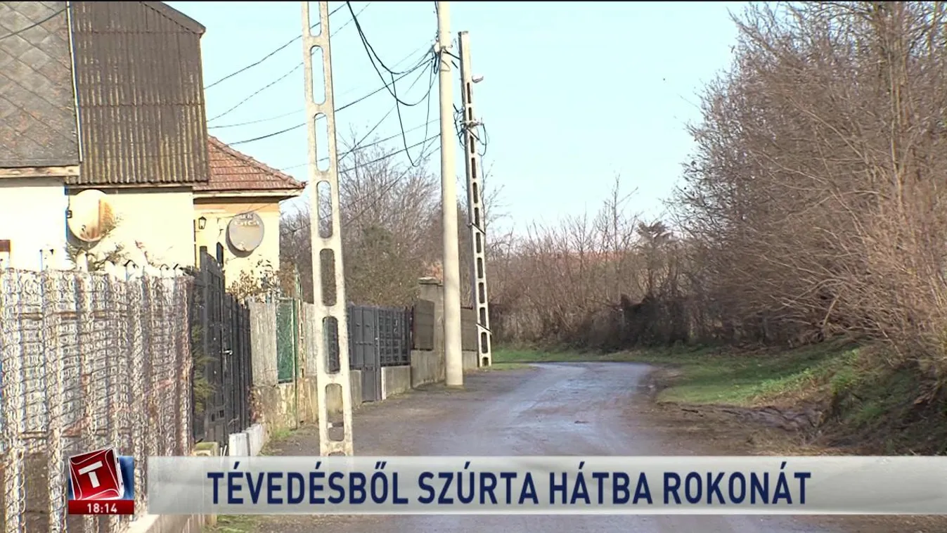Tévedésből szúrta hátba rokonát