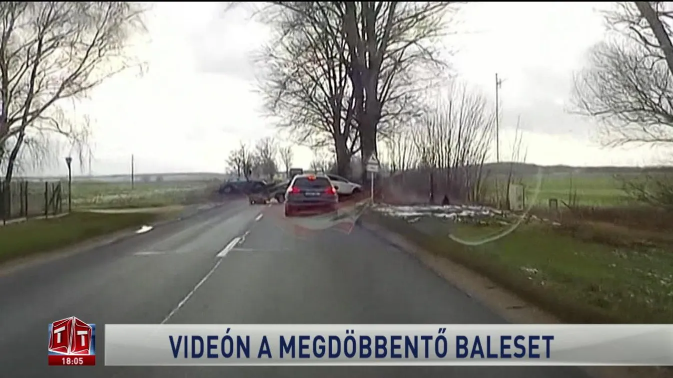 Videón a megdöbbentő baleset