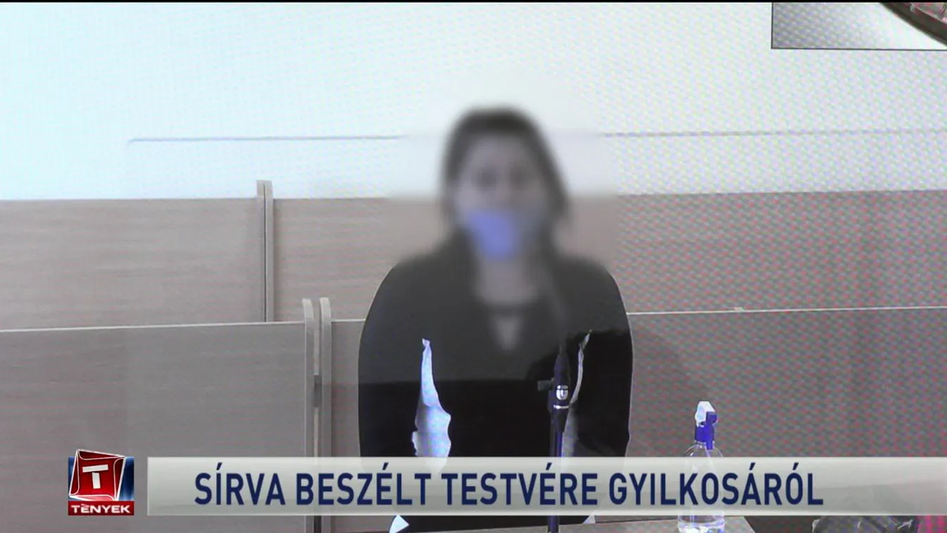 Sírva beszélt testvére gyilkosáról