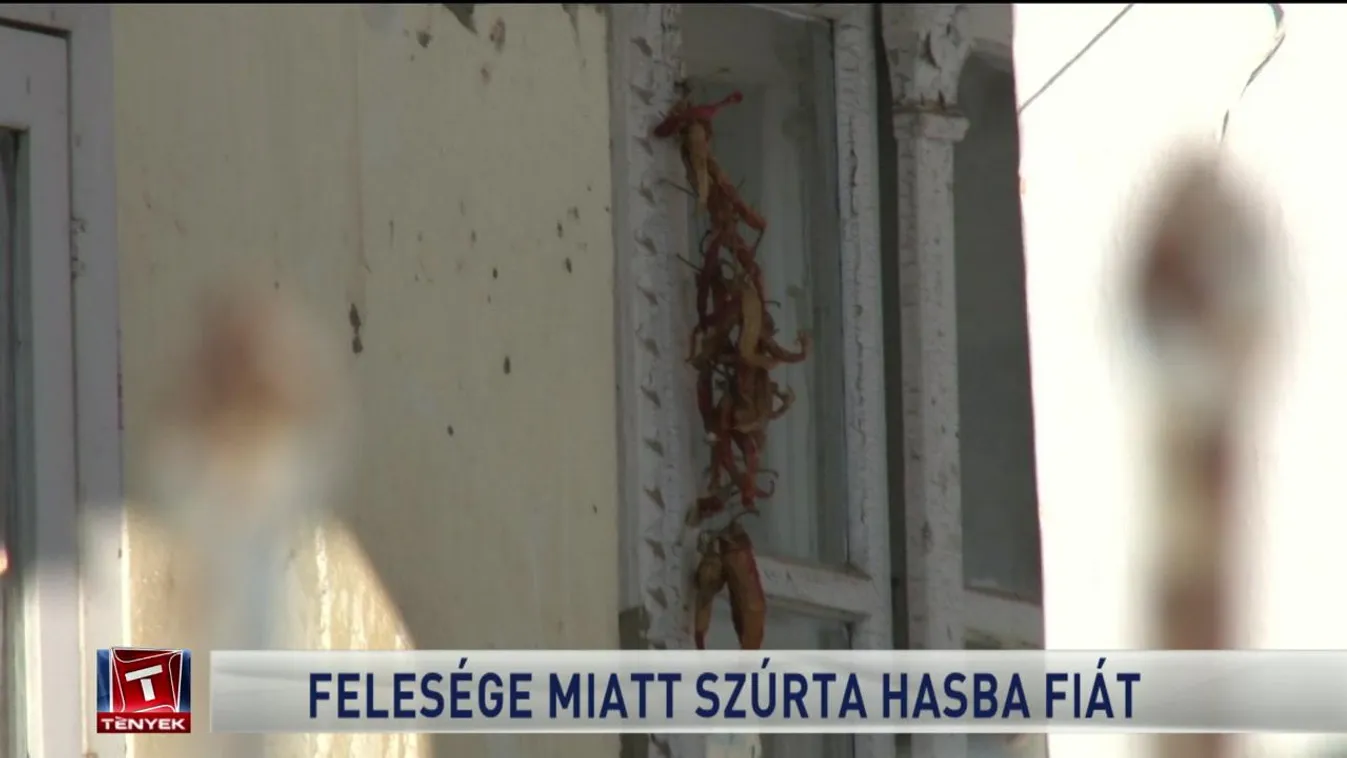 Felesége miatt szúrta hasba fiát