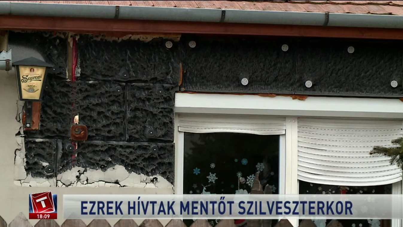 Ezrek hívtak mentőt szilveszterkor