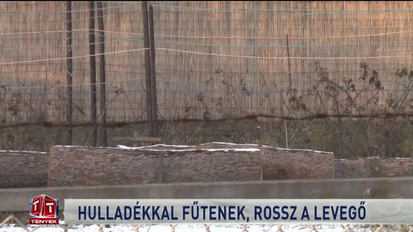 Hulladékkal fűtenek, rossz a levegő