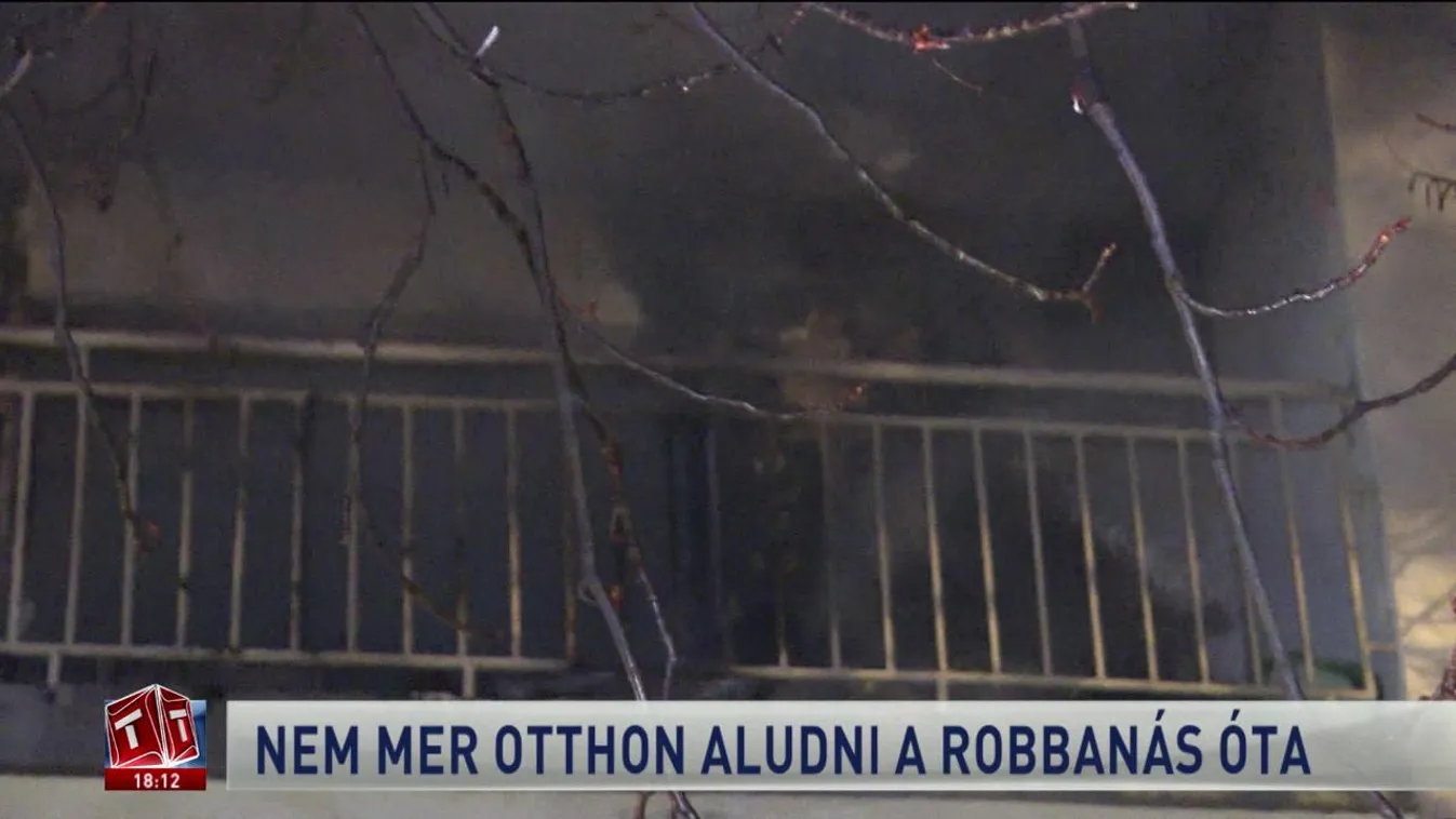 Nem mer otthon aludni a robbanás óta