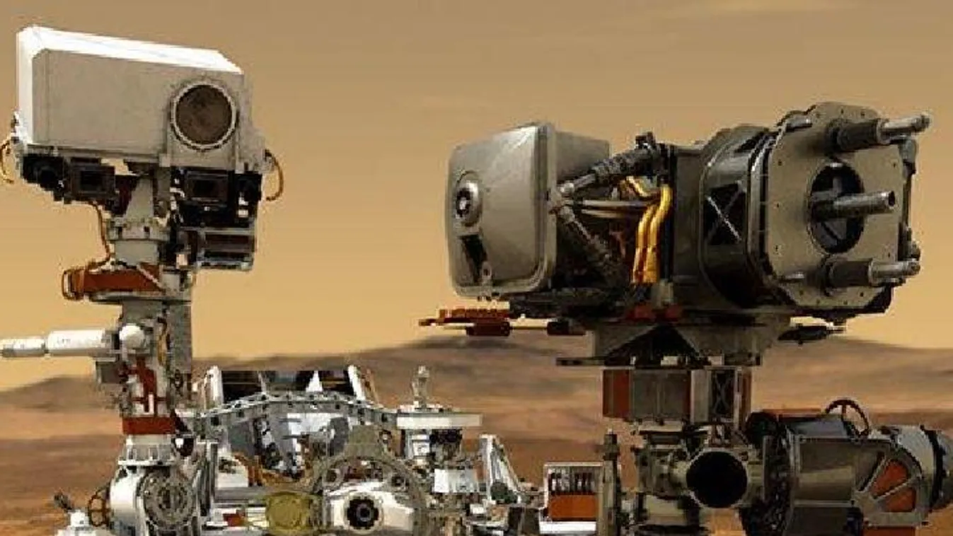 Máris magyarázatra szorul a Perseverance marsjáró által készített fotó