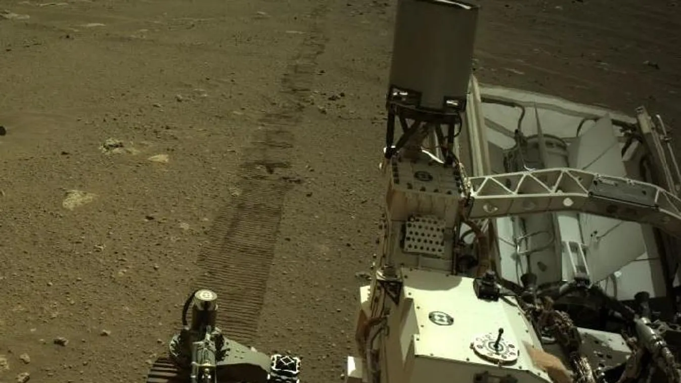 Hangfelvételt küldött mozgásáról a Perseverance marsjáró