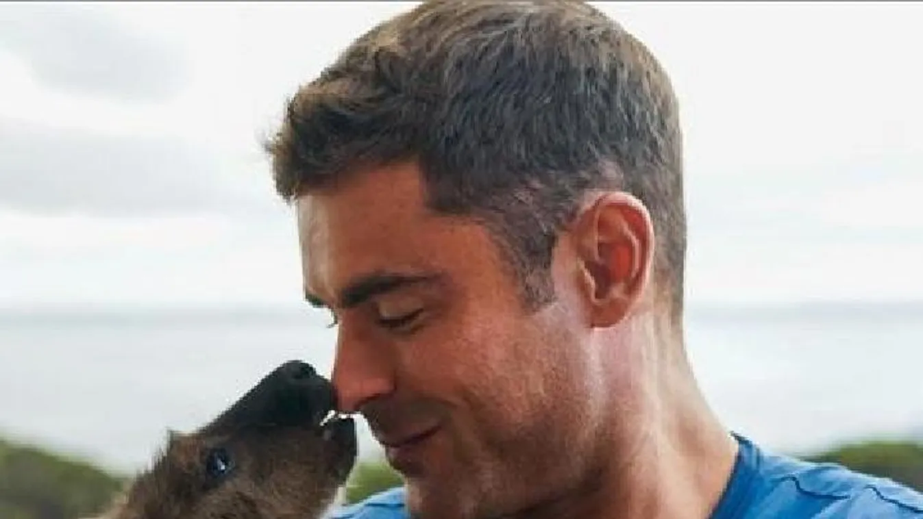 Amitől minden nő elolvad: az egykori tinisztár egy bébikengurut ölelget