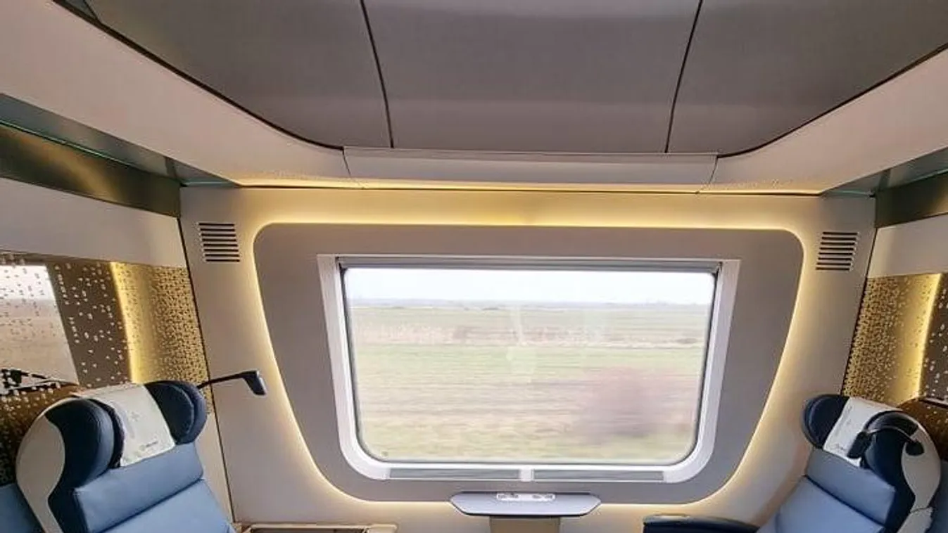 Fényűző kabinokkal várja utasait a MÁV vadonatúj kocsijai