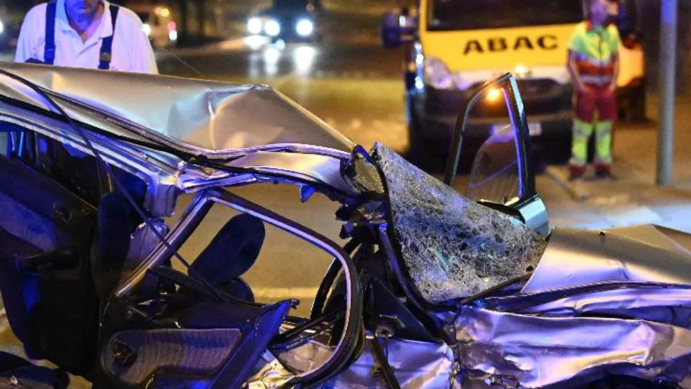 Halálos baleset történt hajnalban Budapesten - Videó