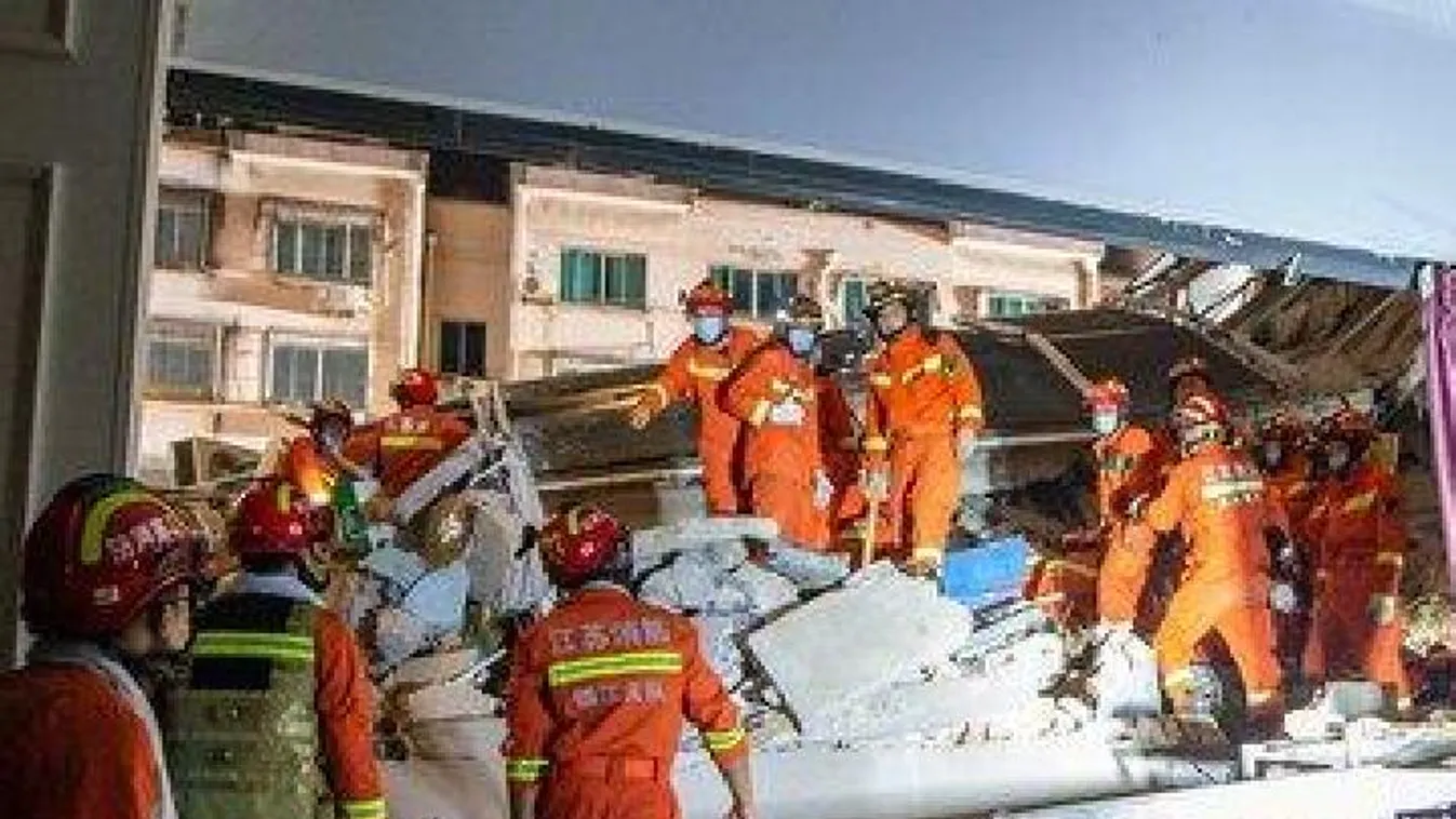 Tragédia: kártyavárként omlott össze a szálloda