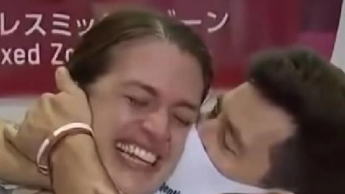 Élő adásban kérték meg az olimpikon kezét