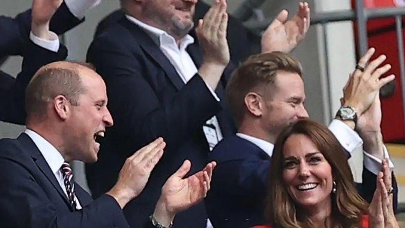 Így gratulált a hercegi pár az angol válogatottnak