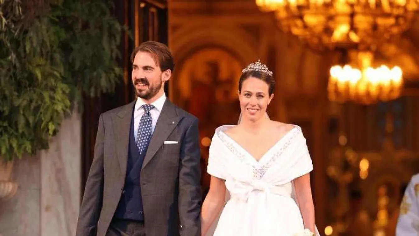 Polgári származású nőt vett el II. Konstantin görög király legkisebb fia,Philippos