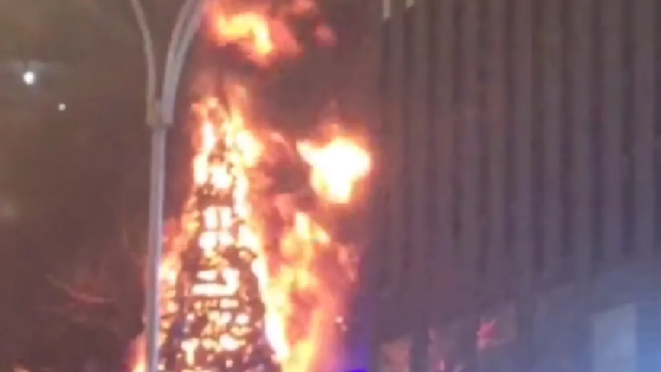 Ismét lecsaptak New Yorka-ra, lángba borult a város egyik látványossága