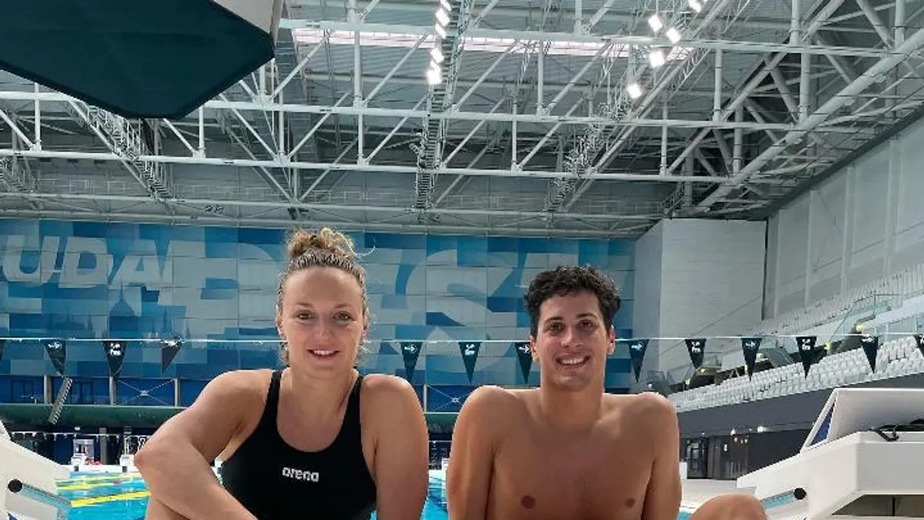 Hosszú Katinka csapatával készül Gyurta Gergely