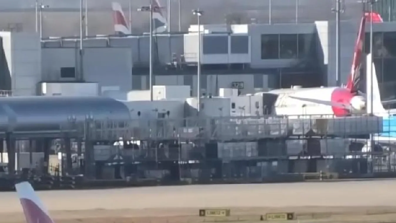 Majdnem felborult a repülő a viharos szél miatt