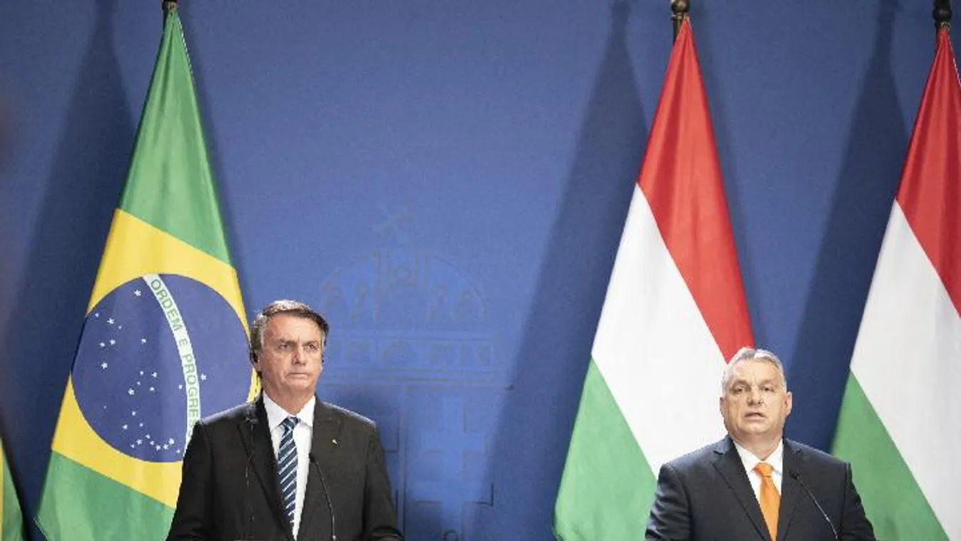 Három megállapodást kötött Orbán Viktor a brazil elnökkel