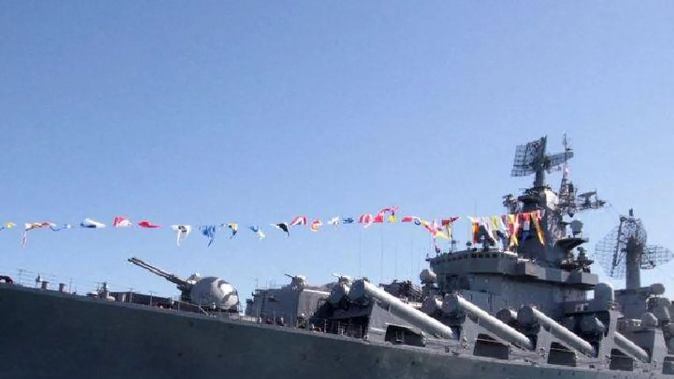 Elsüllyedt a Moszkva, az orosz Fekete-tengeri Flotta zászlóshajója