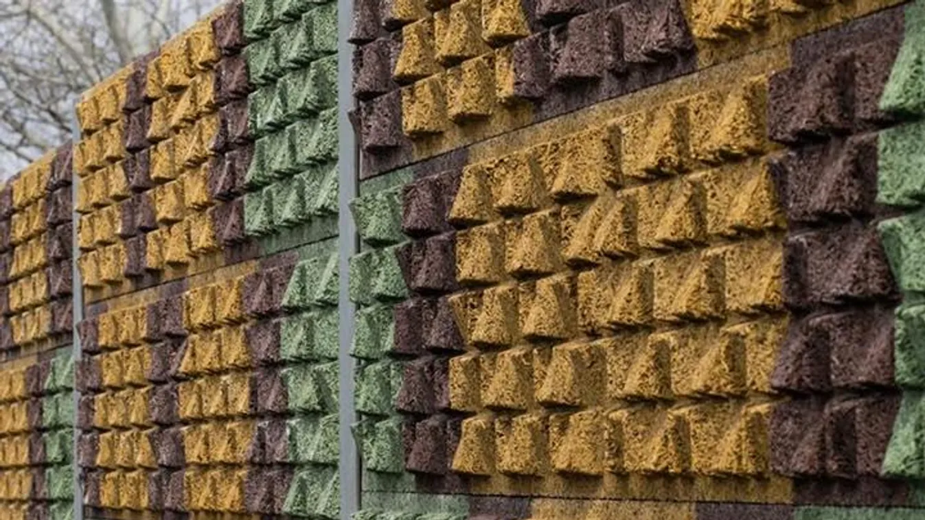 Hatékonyabb zajvédő falakkal kísérletezik a Magyar Közút