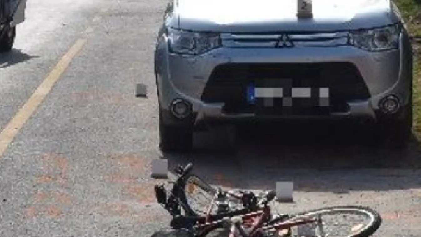 Részeg sofőr ütött el egy bicikliző gyereket, súlyosan megsérült - Fotó