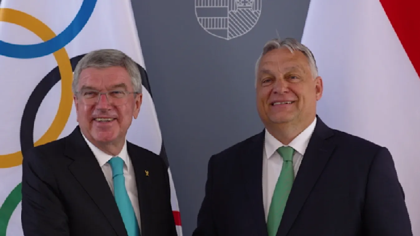 Orbán Viktor a Nemzetközi Olimpiai Bizottság elnökével tárgyalt
