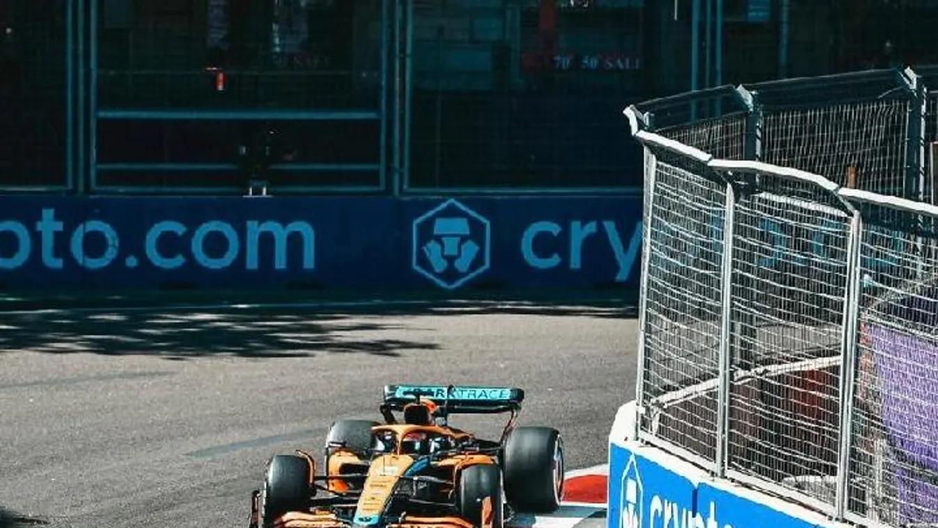 Baleset érte a McLaren operatőrét Kanadában - Videó